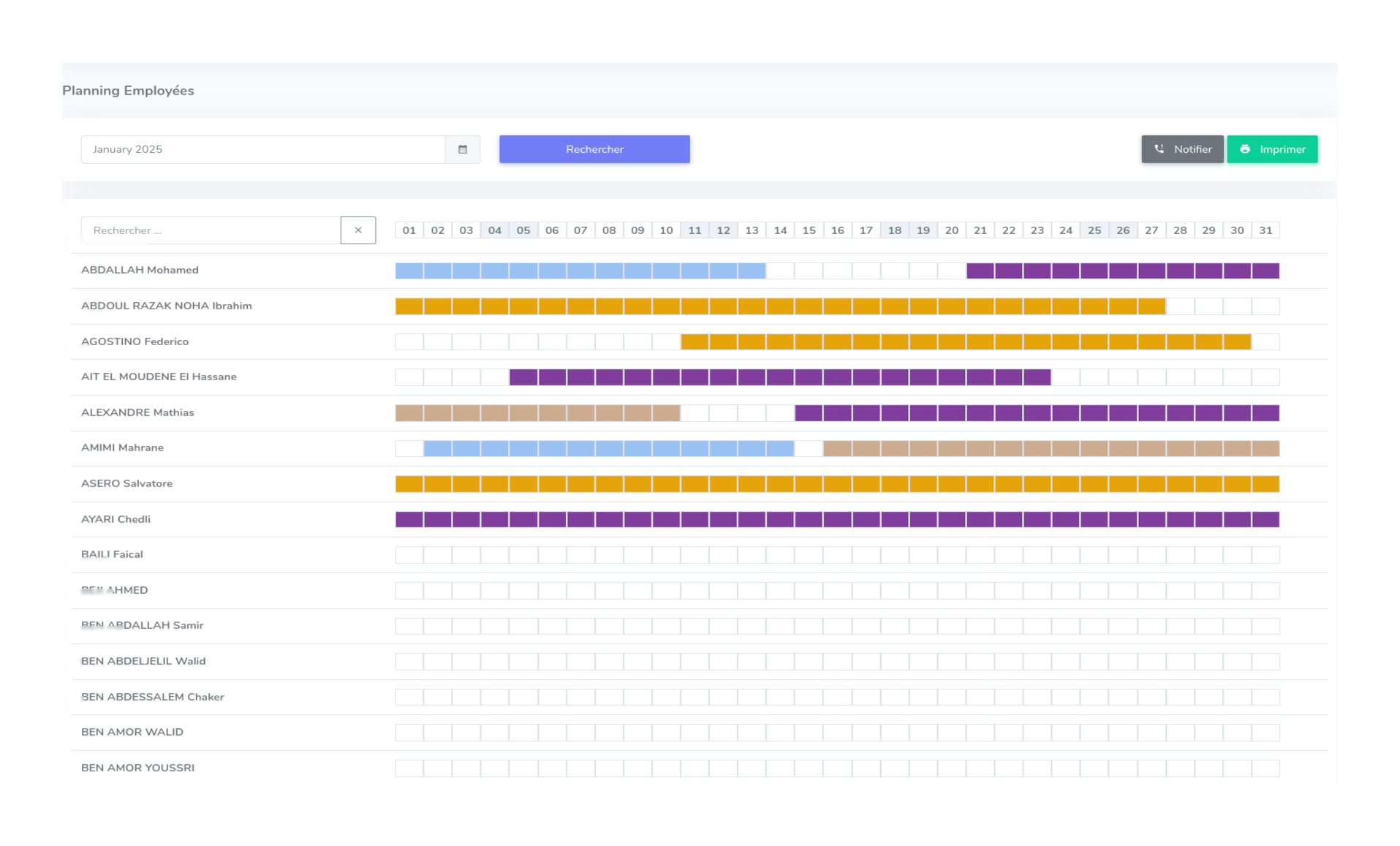 ES - Planning